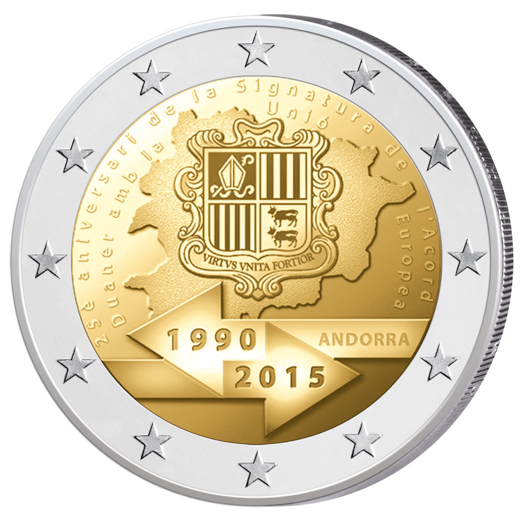 Andorra 2 EuroMünzen Raritäten, Phantome, Überraschungen › Primus