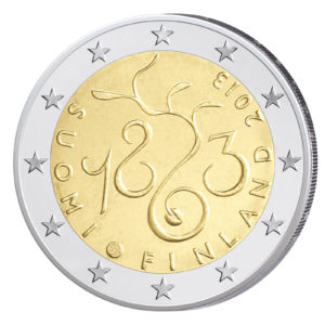 Finnland 2 Euro-Sondermünze 2013 - 150. Jahrestag Einberufung des Parlaments 1863