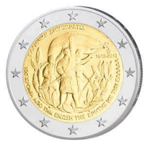 Griechenland 2 Euro-Sondermünze 2013 - 100 Jahre Beitritt Kretas zu Griechenland