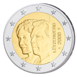 Luxemburg 2 Euro-Sondermünze 2009 – Thronbesteigung Großherzogin Charlotte