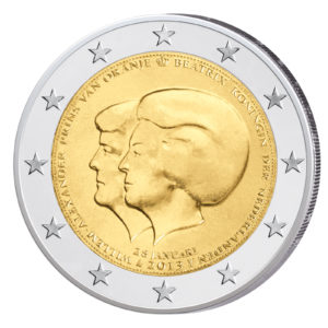 Niederlande 2 Euro-Sondermünze 2013 - Ankündigung des Thronwechsels