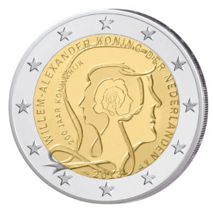 Niederlande 2 Euro-Sondermünze 2013 - 200 Jahre Königreich