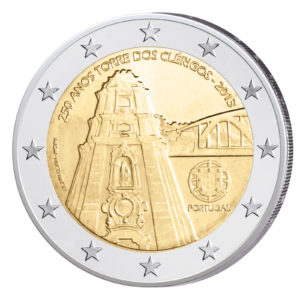 Portugal 2 Euro-Sondermünze 2013 - 250 Jahre Glockenturm der Clérigos-Kirche