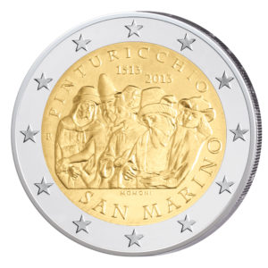 San Marino 2 Euro-Sondermünze 2013 - 500. Todestag von Pinturicchio