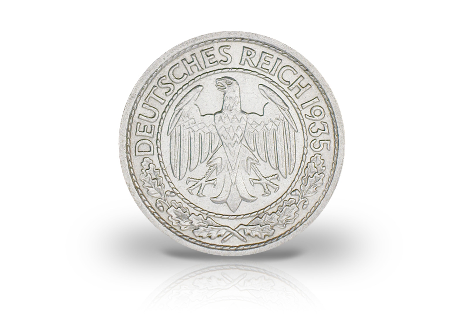 50 Pfennig 1927-1938 Weimarer Republik Jaeger-Nr. 324