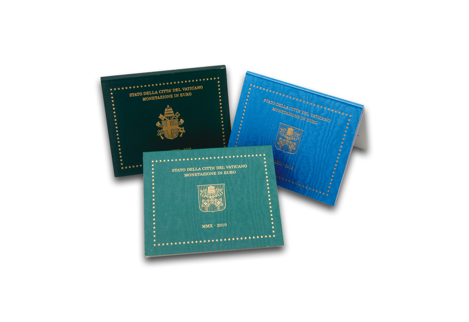 Vatikan Blister im 3er Pack für Kursmünzensätze