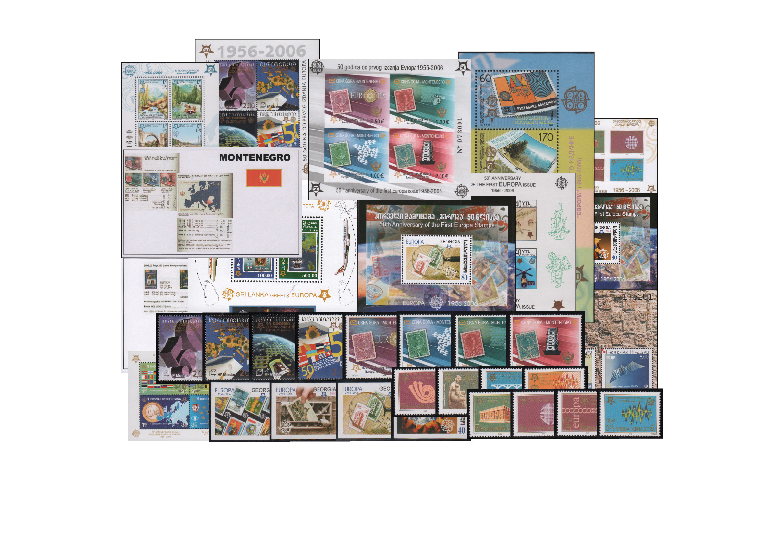 Briefmarken Europa Qualitäts-Lot 24 Blocks + 14 Sätze 1956-2006 postfrisch