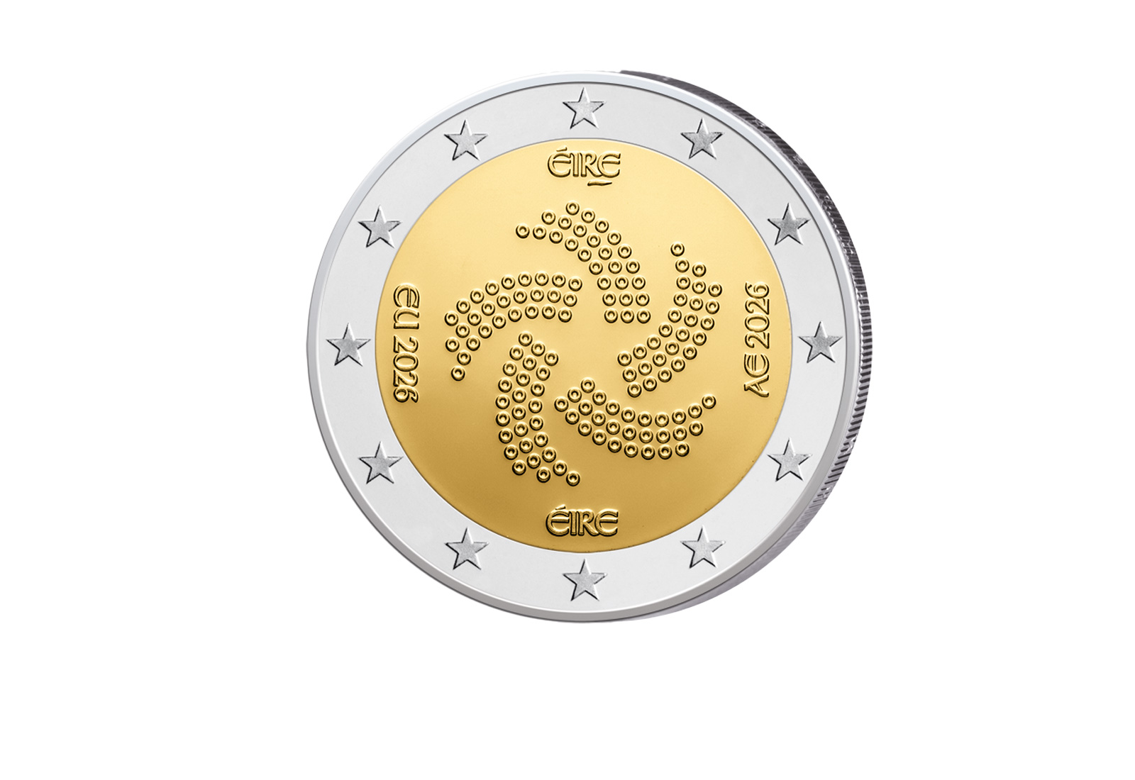 2 Euro 2026 Irland EU-Ratspräsidentschft