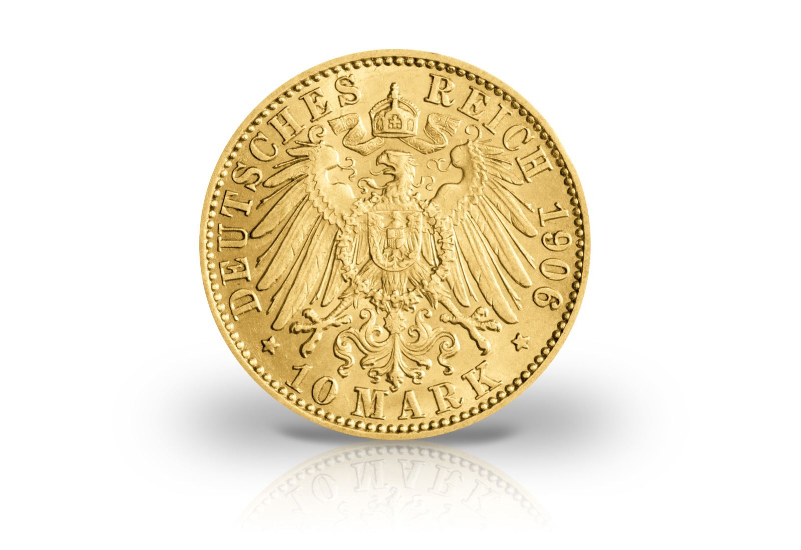 10 Mark Goldmünze 1890-1912 Deutsches Kaiserreich Preußen Kaiser Wilhem II. Jaeger-Nr. 251