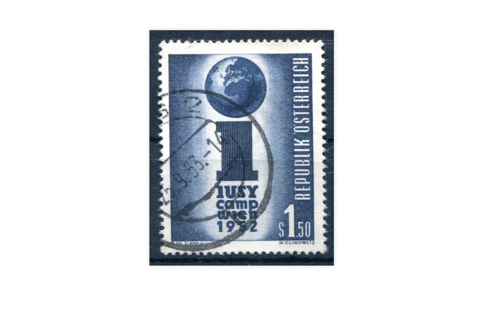 2. Republik Österreich Mi.Nr. 974 gestempelt