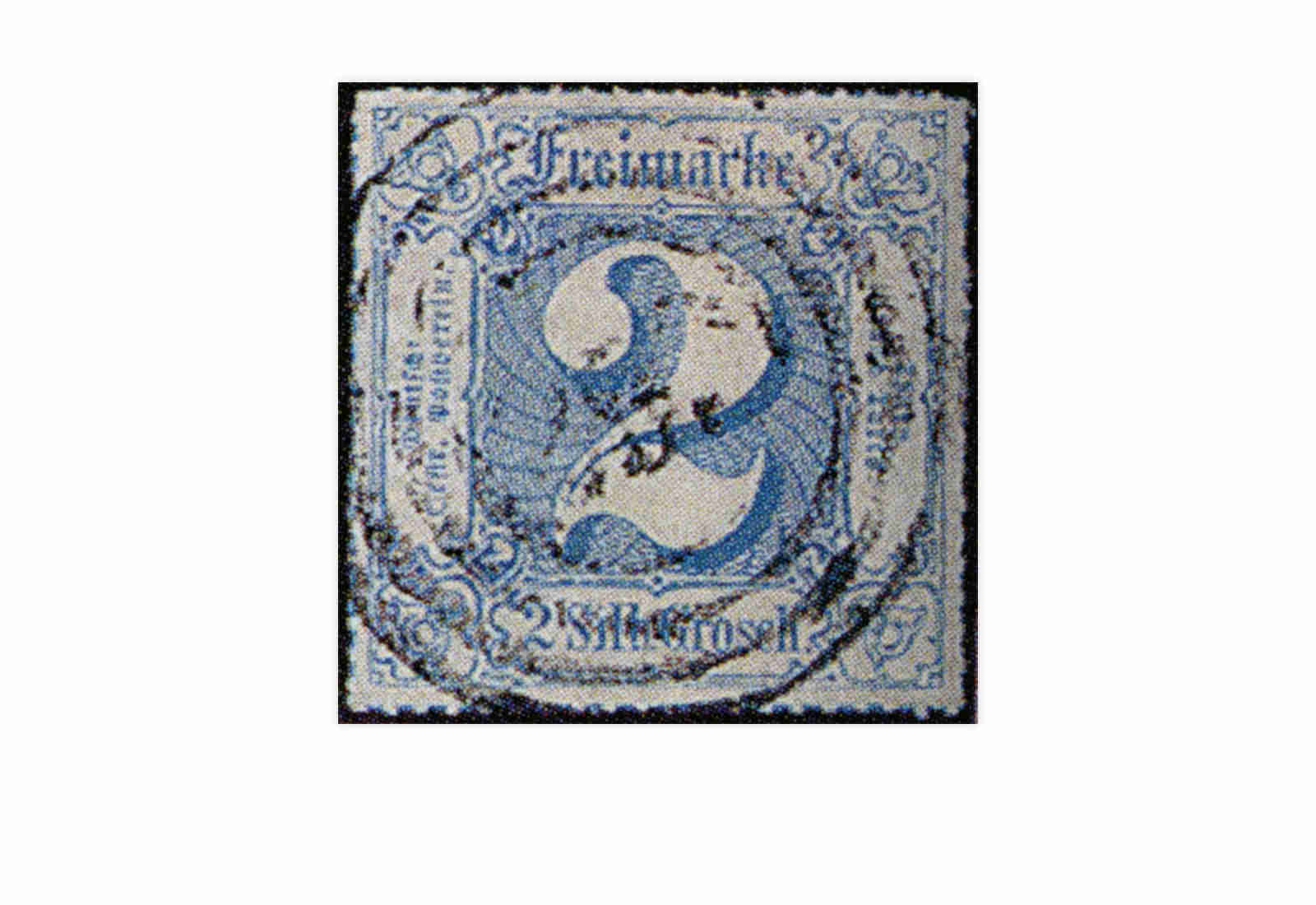Briefmarke Altdeutschland Thurn und Taxis Freimarke 1866 Michel-Nr 49 gestempelt 