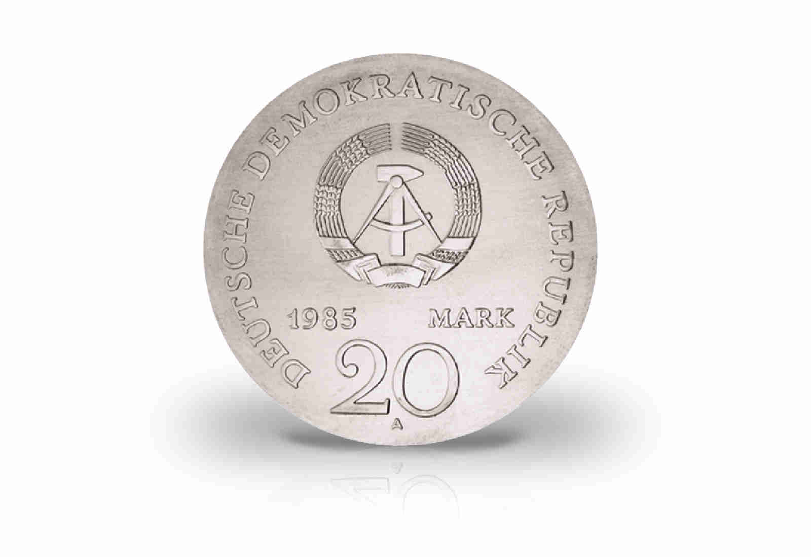 20 Mark Gedenkmünze 1985 DDR Ernst Moritz Arndt Jaeger-Nr. 1605