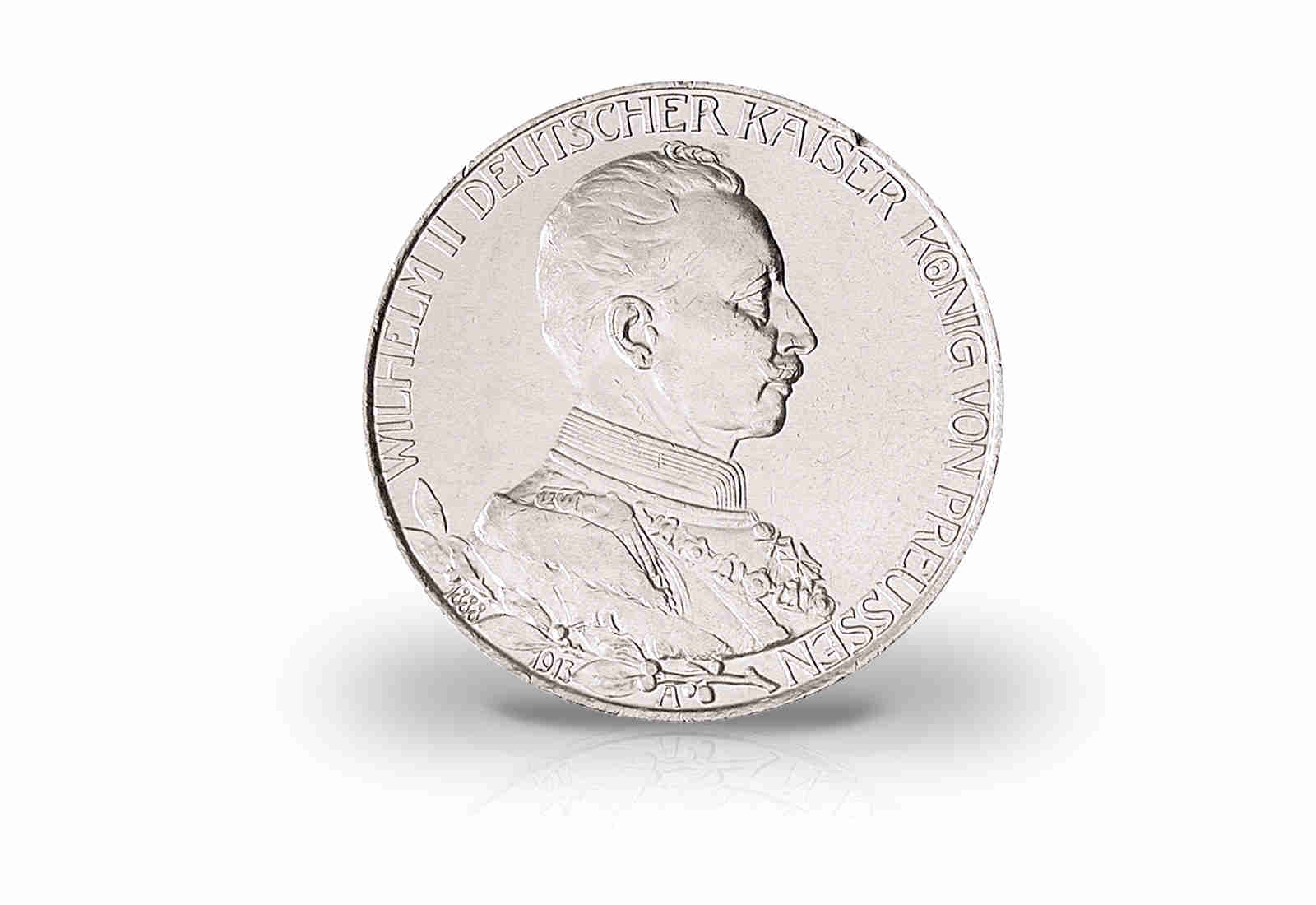 2 Mark 1913 Deutsches Kaiserreich Preußen Regierungsjubiläum Jaeger-Nr. 111