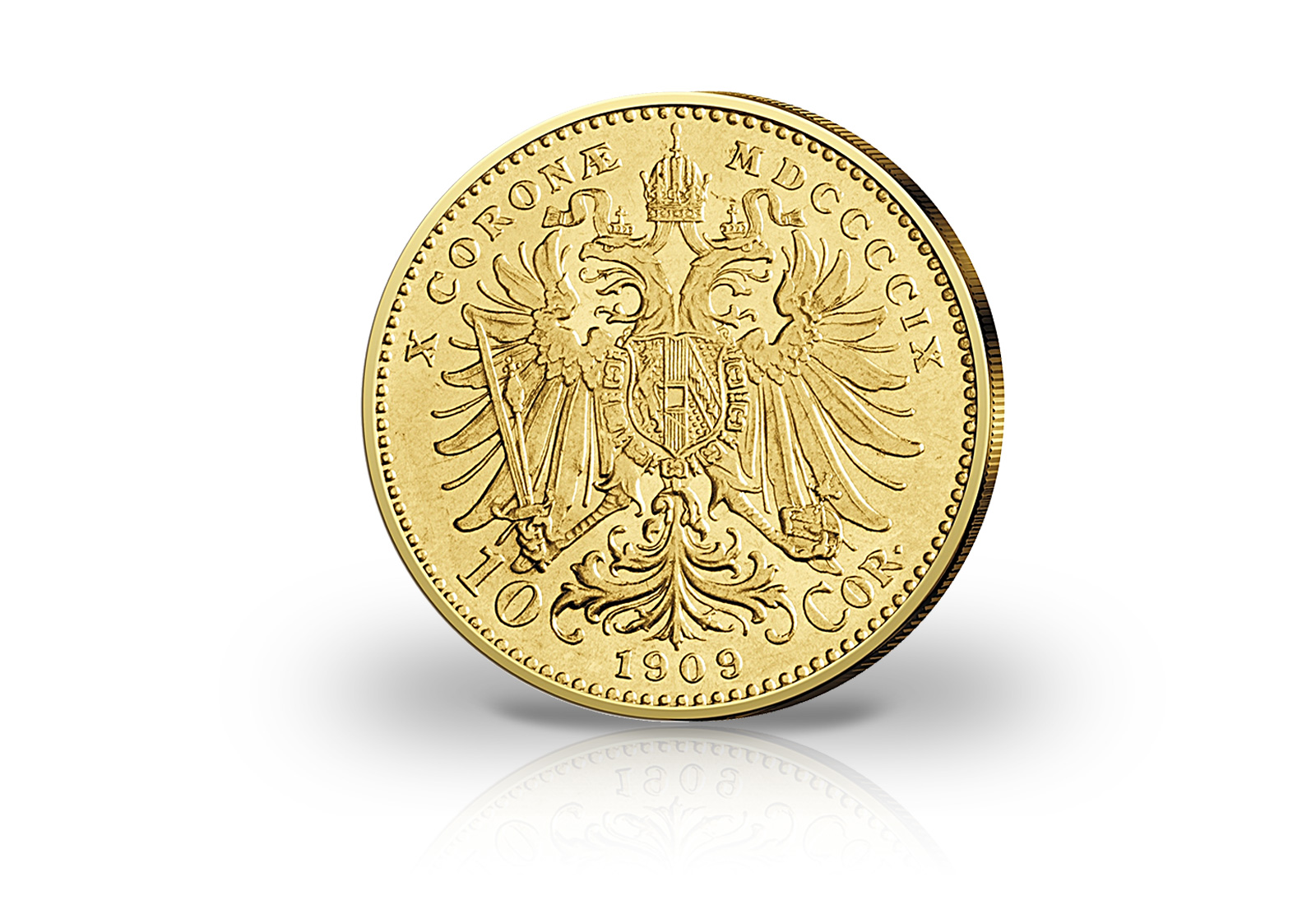 Goldmünzen 10 Kronen Joseph I. ohne Lorbeerkranz 1909-1912 Österreich