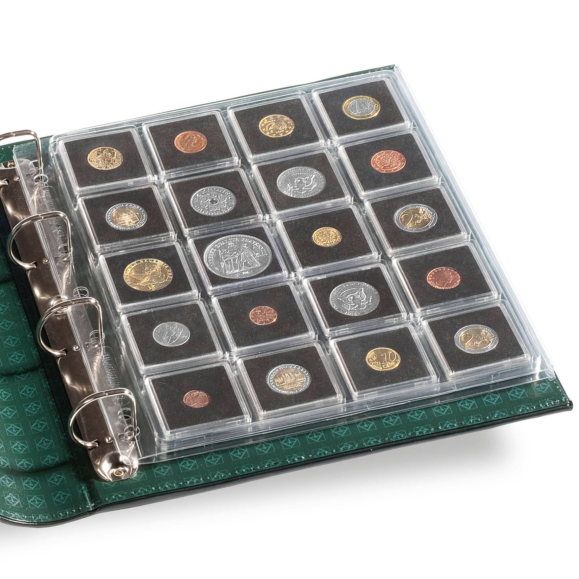Münzhüllen ENCAP für 20 Quadrum-Kapseln (je 50 x 50 mm)