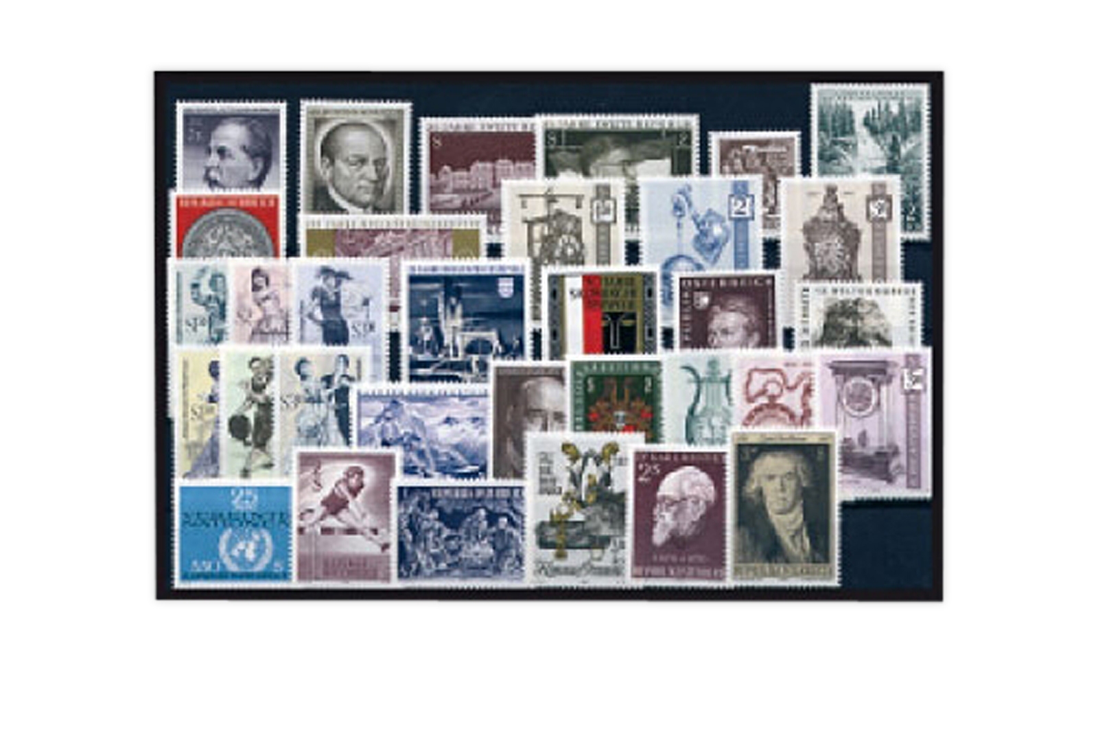 Österreich Jahrgang 1970 postfrisch