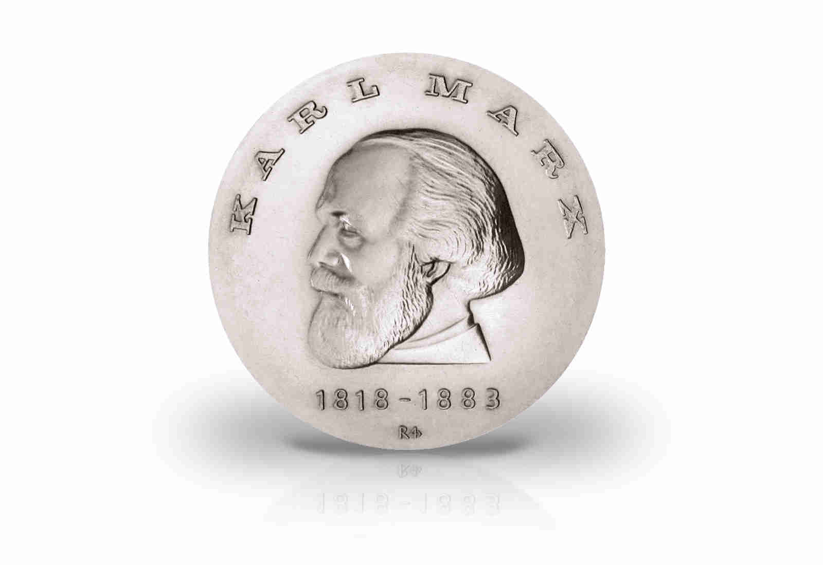 20 Mark Gedenkmünze 1968 DDR Karl Marx Jaeger-Nr. 1521