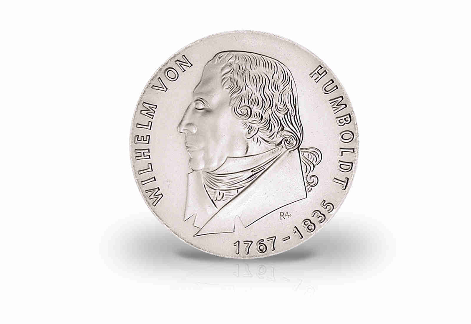 20 Mark Gedenkmünze 1967 DDR Wilhelm von Humboldt Jaeger-Nr. 1520