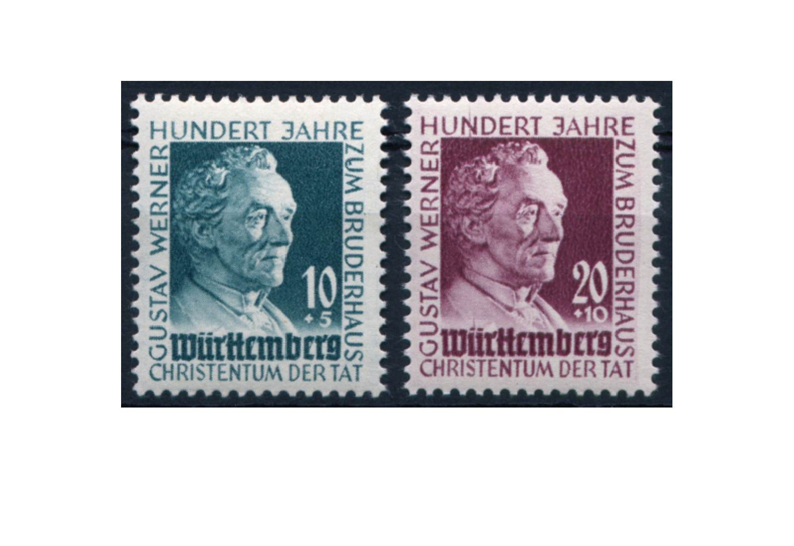 Württemberg Mi.Nr. 47/48 postfrisch