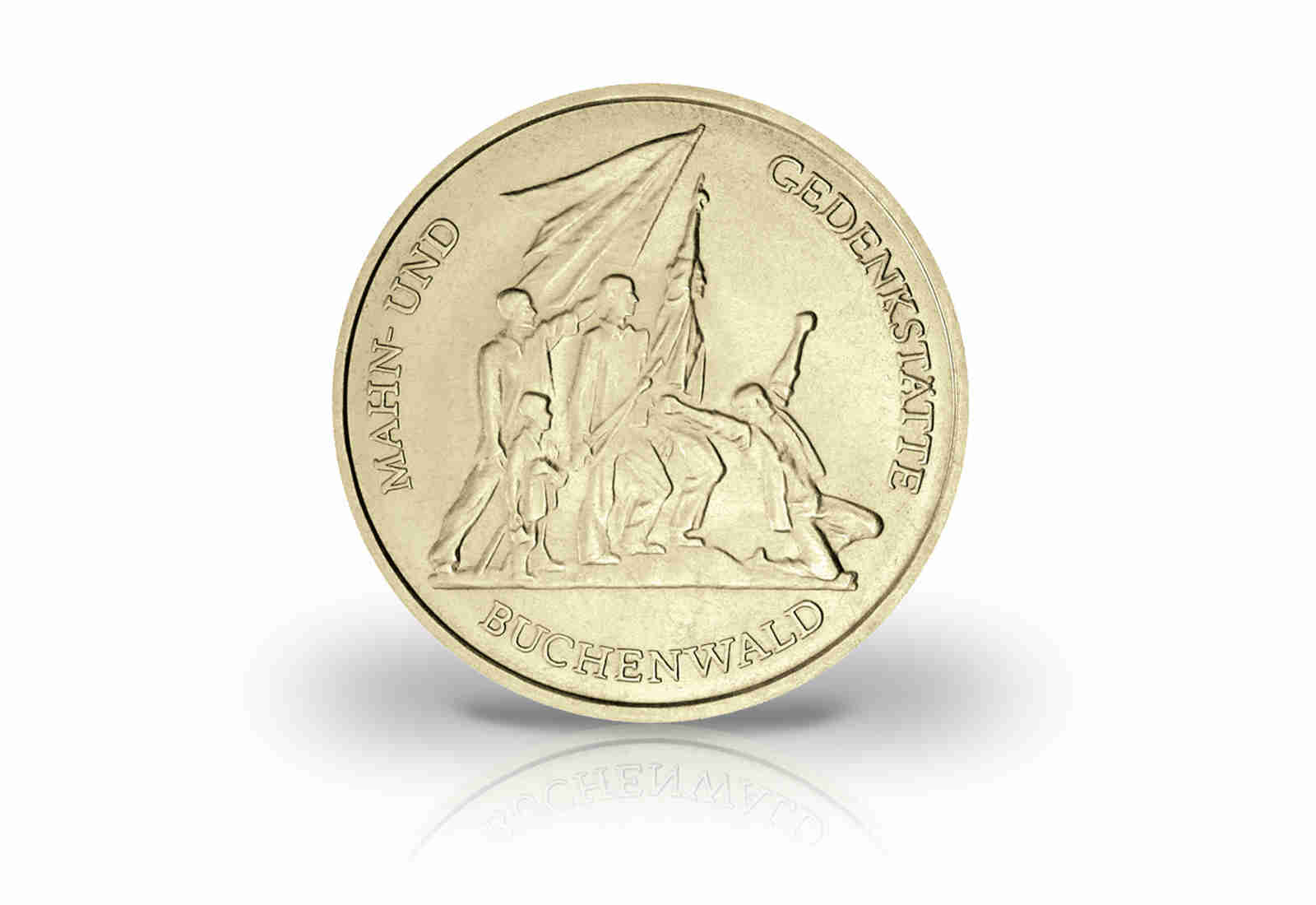 10 Mark Gedenkmünze 1970 DDR Buchenwald Jaeger-Nr. 1539