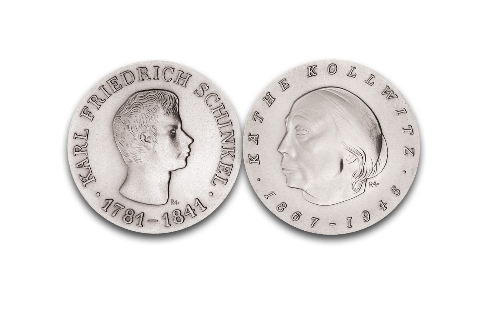 DDR Gedenkmünzen die Ersten Vier