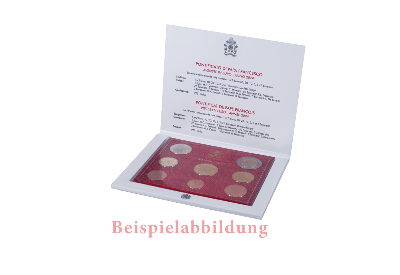 Kursmünzensatz 2025 Vatikan st