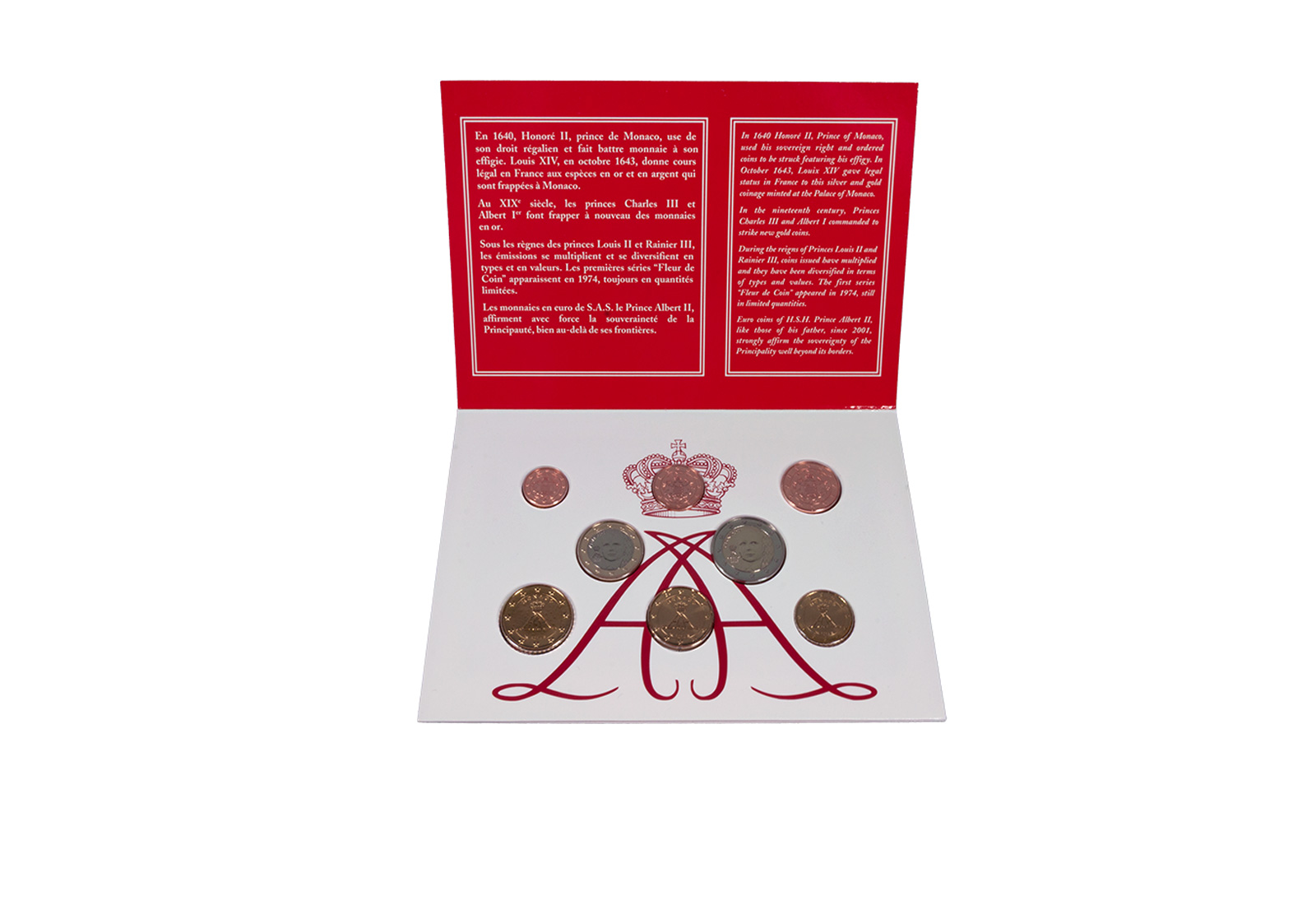 Kursmünzensatz 2025 Monaco st
