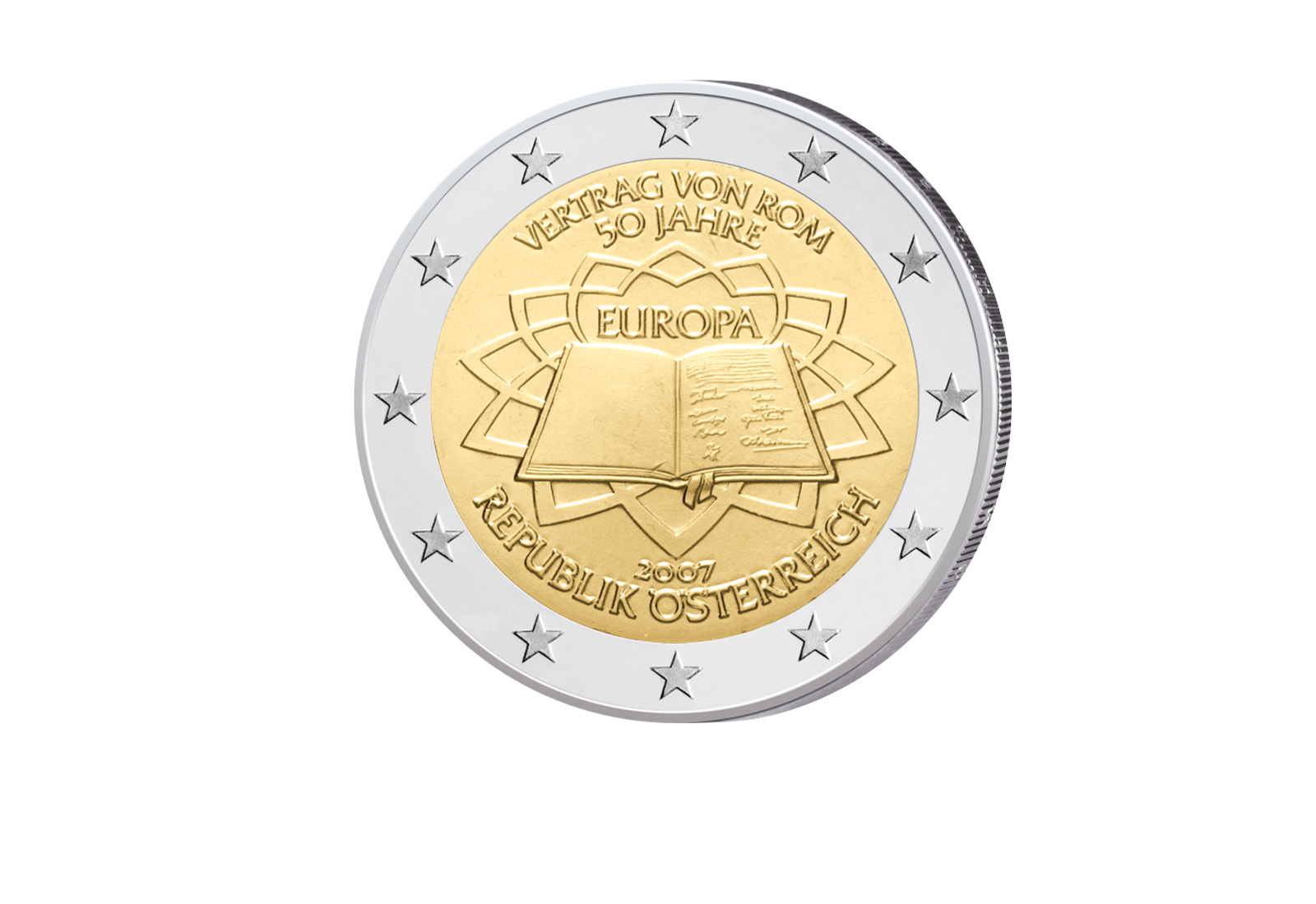 2 Euro 2007 Österreich Römische Verträge