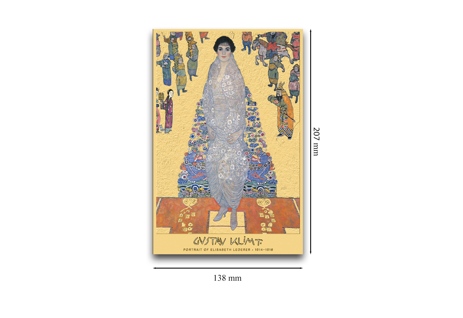 1/10 Goldausgabe Bildnis Elisabeth Lederer Gustav Klimt