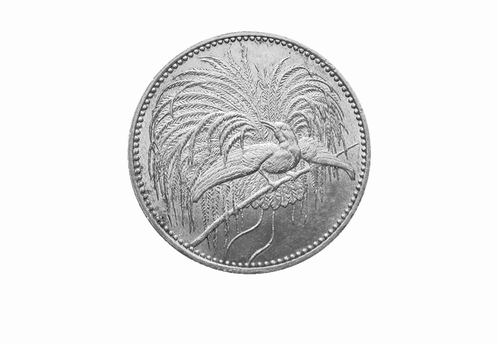 1/2 Neuguinea Mark 1894 Deutsch-Neuguinea Paradiesvogel Jaeger-Nr. N704