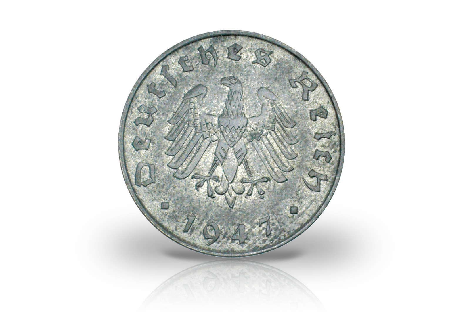 10 Reichspfennig 1945-1948 Drittes Reich Alliierte Besatzung Jaeger-Nr. 375