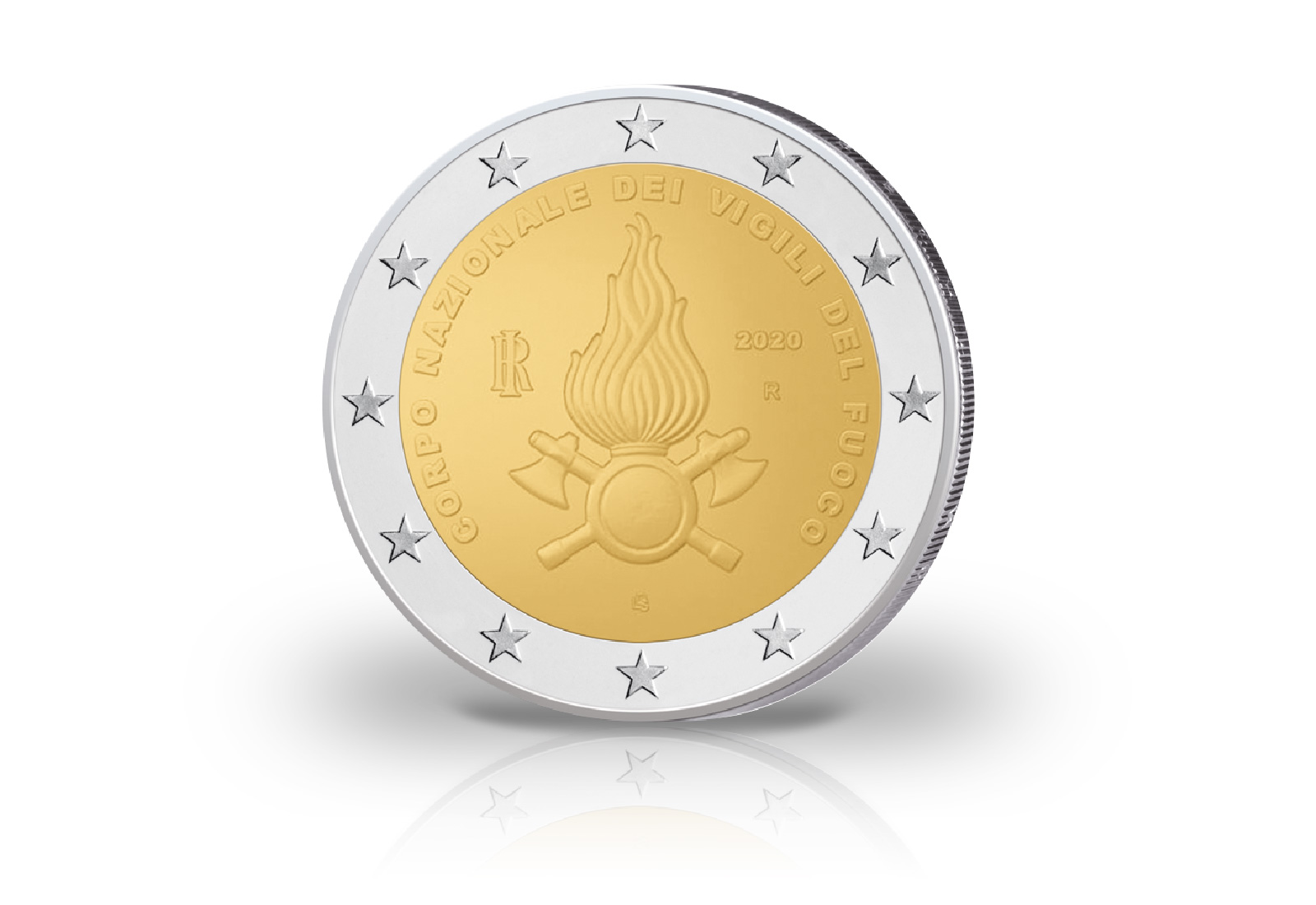 2 Euro 2020 Italien 80 Jahre Nationale Feuerwehr