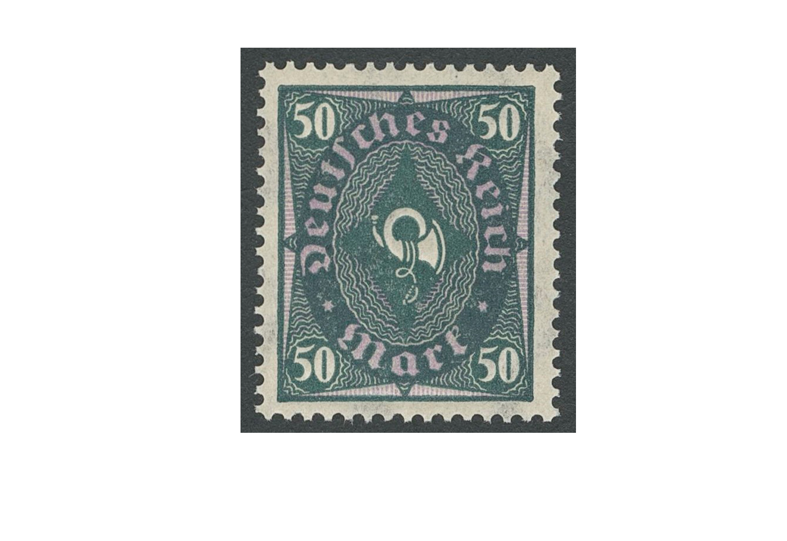 Briefmarke Ganzsache Württemberg DP 38 ungebraucht