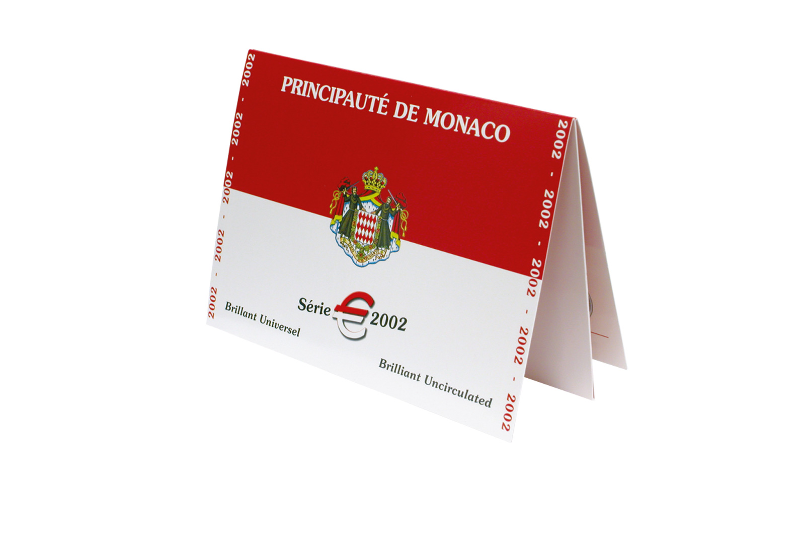 Kursmünzensatz 2002 Monaco st im Blister