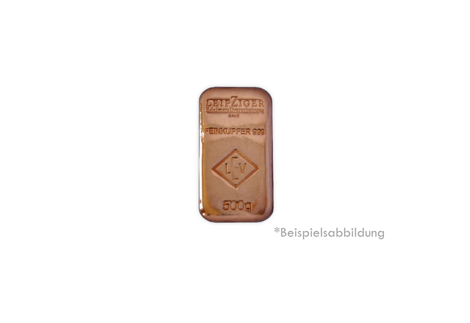 Kupferbarren 500 g