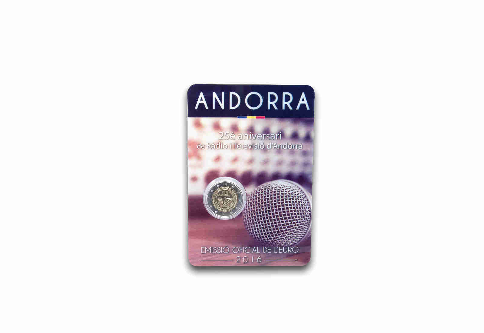 2 Euro 2016 Andorra 25 Jahre Rundfunk st in Coincard