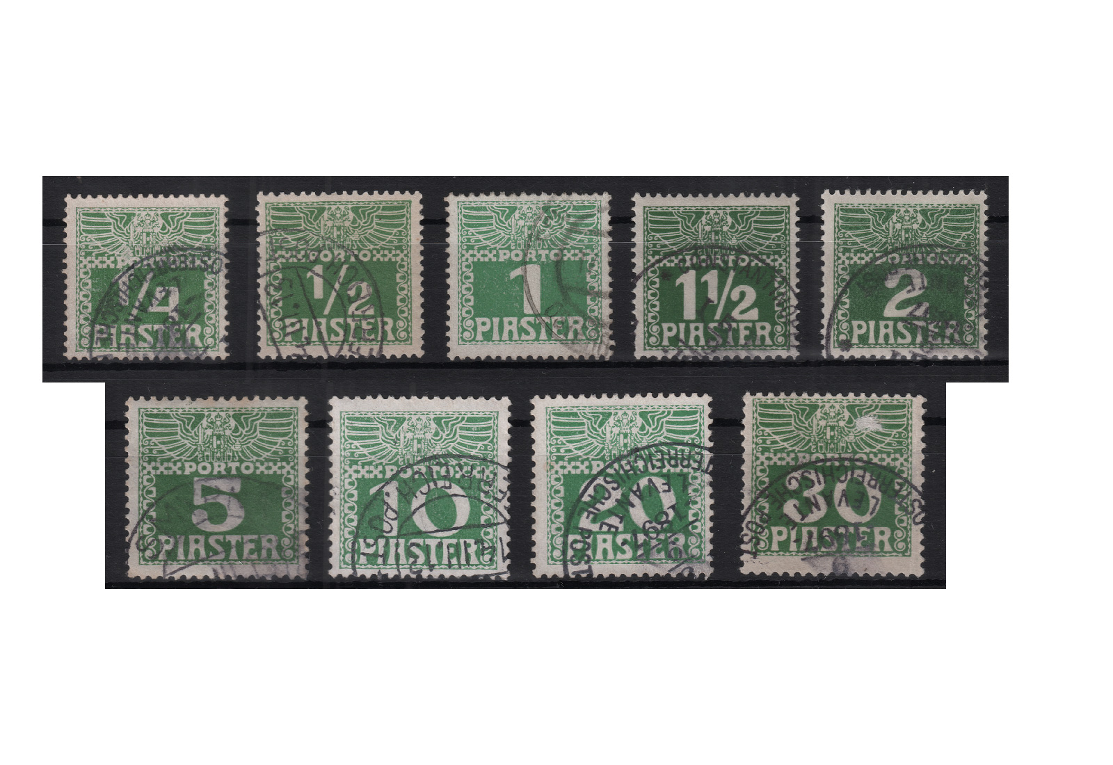 Levante Portomarken Mi.Nr. P 6-14 Falz