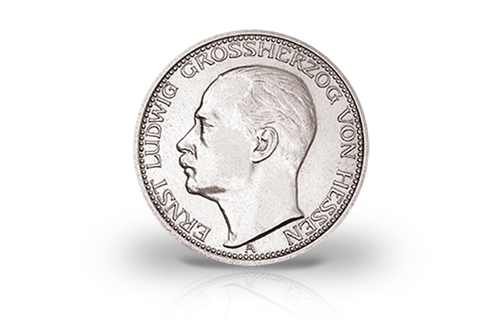 3 Mark 1910 Deutsches Kaiserreich Hessen Ernst Ludwig Jaeger-Nr. 76