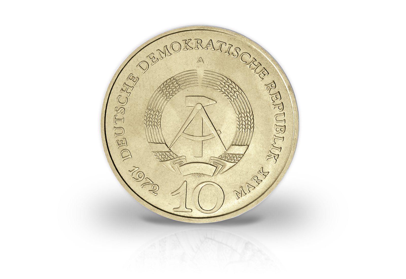 10 Mark Gedenkmünze 1970 DDR Buchenwald Jaeger-Nr. 1539