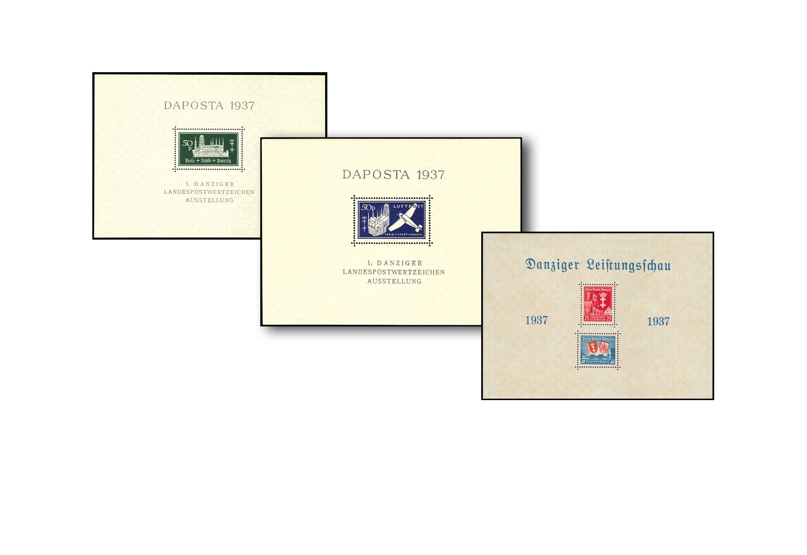 Danzig Block Set gestempelt