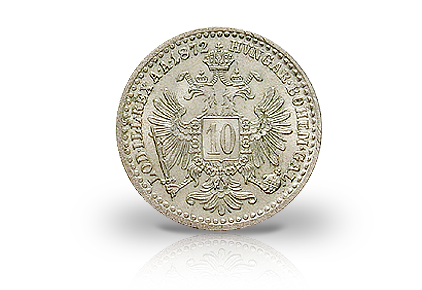 10 Kreuzer 1868-1872 Kaiserreich Österreich Franz Joseph I.
