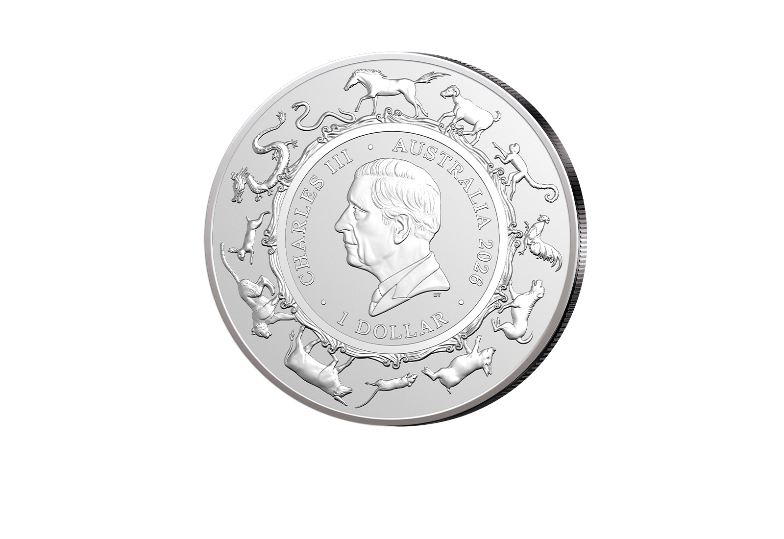 1 Dollar Silbermünze 2026 Australien Year of the Horse st