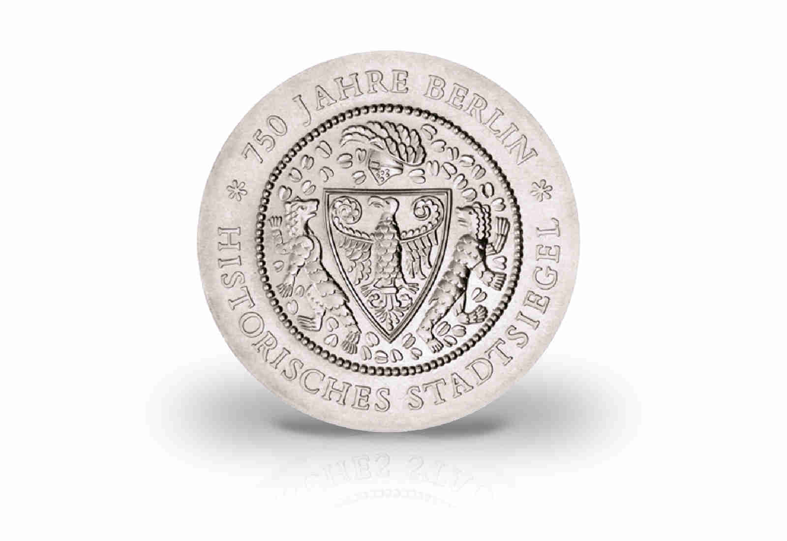 20 Mark Gedenkmünze 1987 DDR 750 Jahre Berlin Jaeger-Nr. 1617