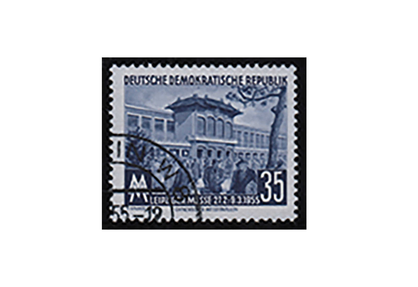 DDR Frühjahrmesse 1955 Michel Nr. 448 a YI gestempelt