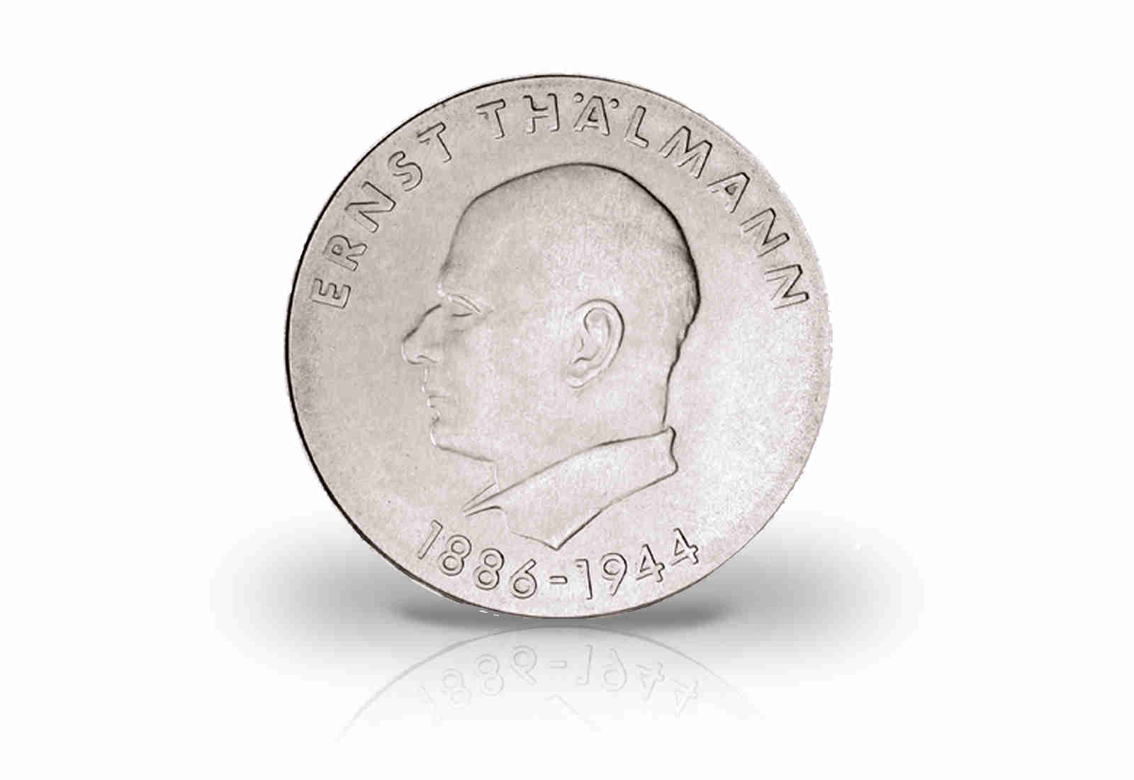 20 Mark Gedenkmünze 1971 DDR Ernst Thälmann Jaeger-Nr. 1535