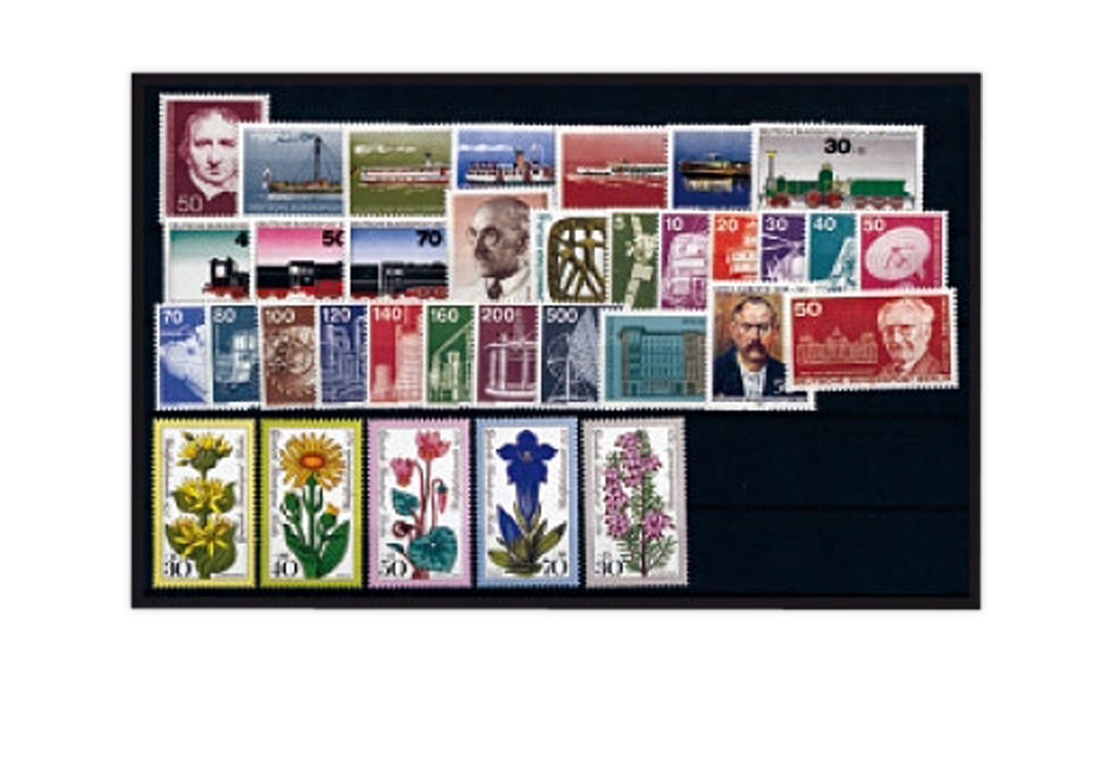 Berlin Jahrgang 1975 Mi.Nr. 482-515 gestempelt