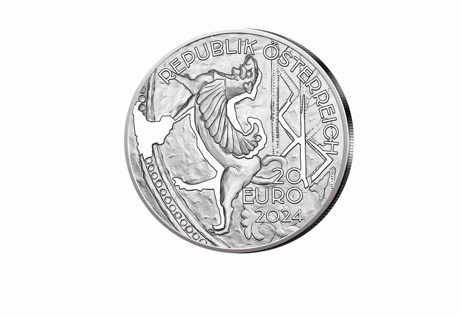 20 Euro Silbermünze 2024 Österreich Salzhandel PP