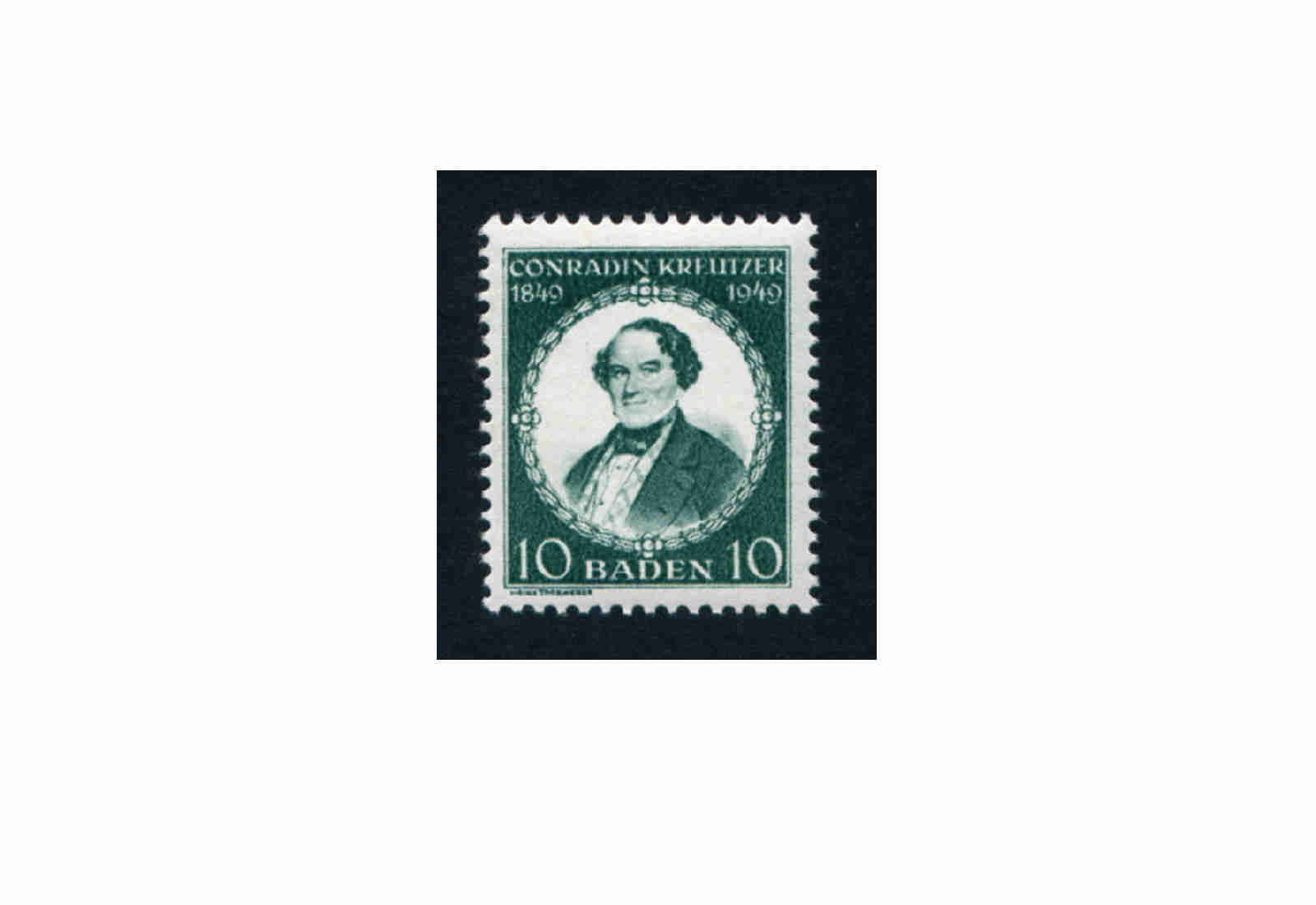Baden Mi.Nr. 53 postfrisch