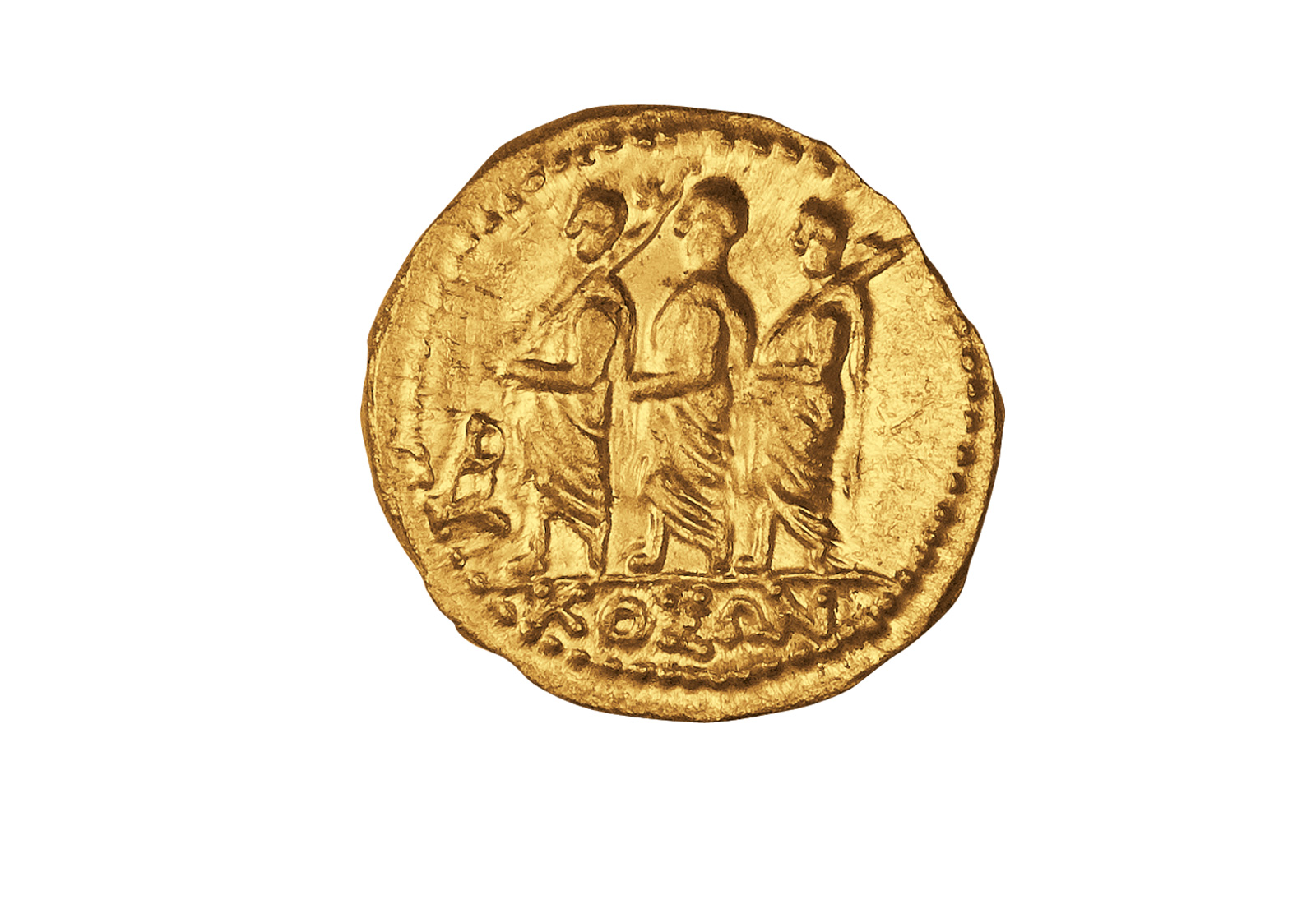 Röm. Kaiserzeit 54 v. Chr. Gold  Marcus Iunius Brutus