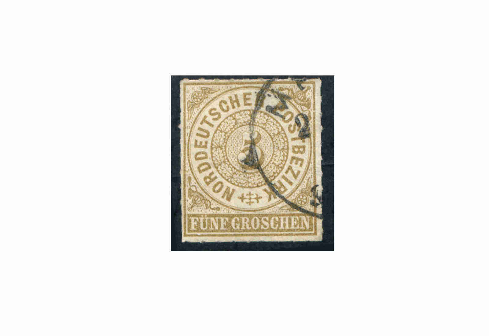 Briefmarke Altdeutschland Norddeutscher Bund Freimarke 1868 Michel-Nr. 6 gestempelt